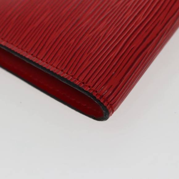 LOUIS VUITTON Epi Pochette Accessoires Accessory Pouch Red M52987 Auth ar12695 - Picture 15 of 16